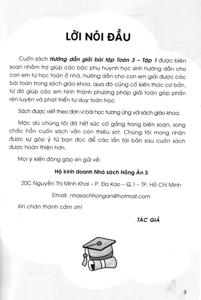 HƯỚNG DẪN GIẢI BÀI TẬP TOÁN LỚP 3 - TẬP 1 (Bám sát SGK Cánh Diều)